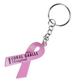 Pink Ribbon Keychain